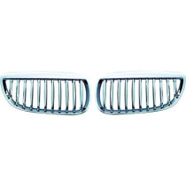 BMW 3-Serie E92/E93 06-10 Krom/Svart Sportgrill / Njurar DIEDERICHS